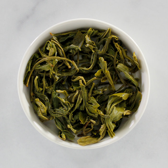 Anhui Yellow - spent leaves