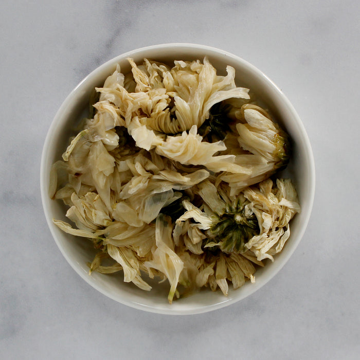 Chrysanthemum - spent leaves