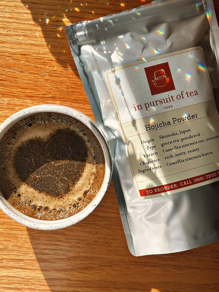 Hojicha latte recipe
