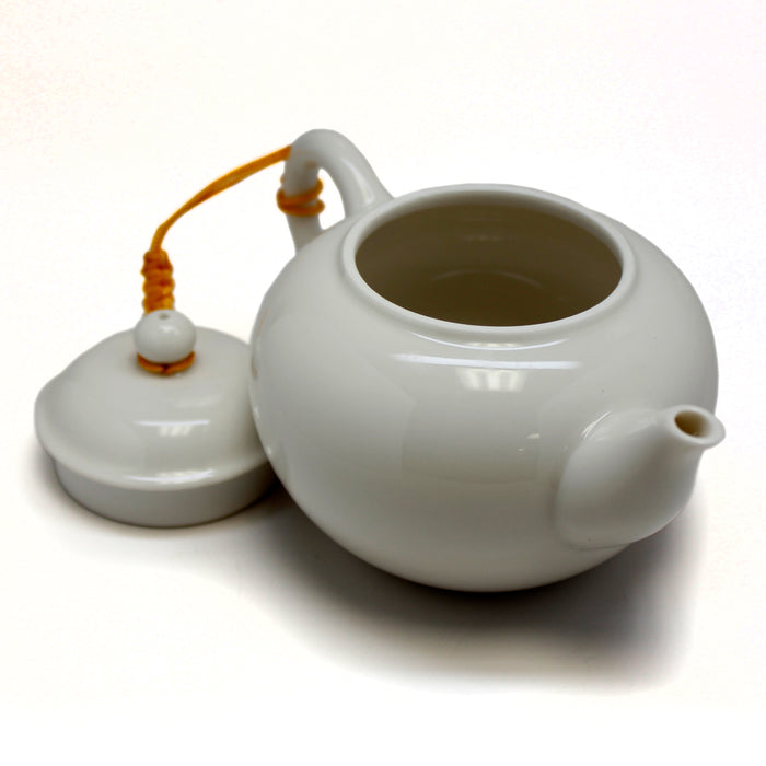White Porcelain Teapot