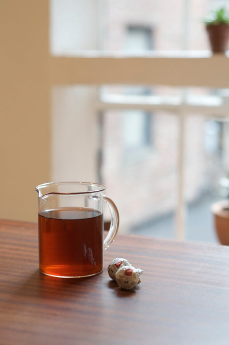 Shu Truffle Pu-erh Tea sample brewing