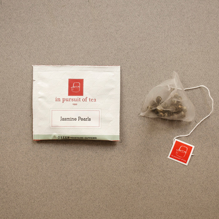 Jasmine Pearls Teabags envelope
