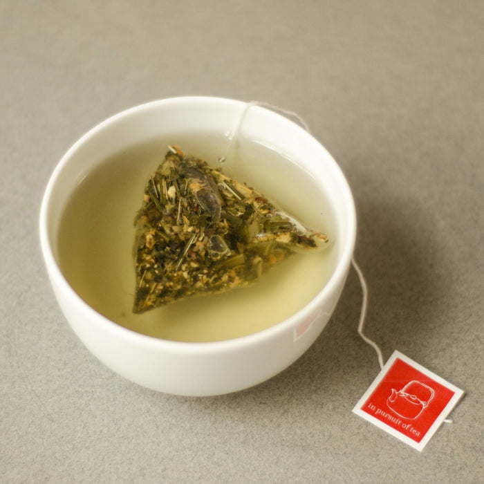Lemon Ginger Teabags brewing