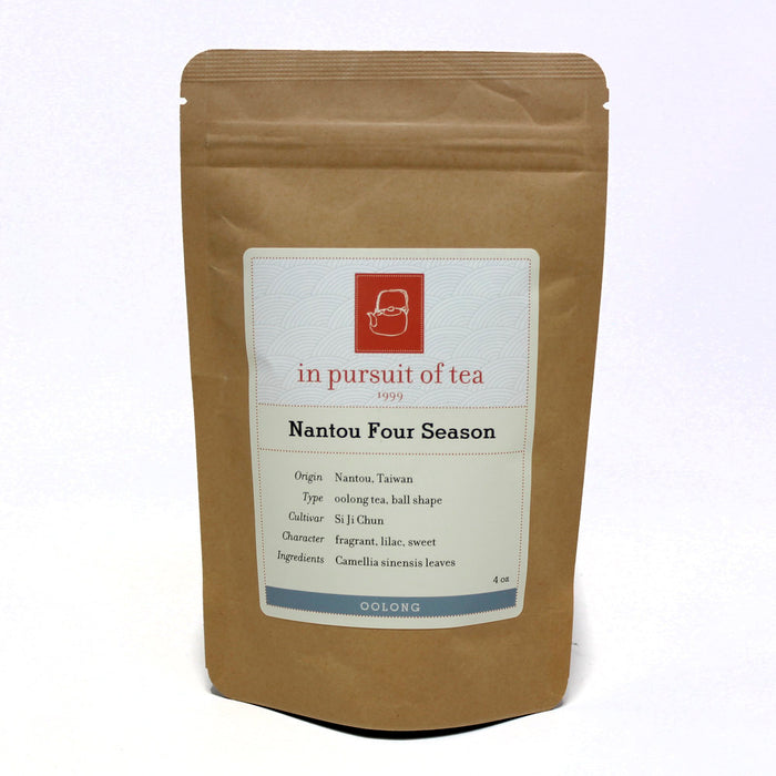 Nantou Four Seasons Oolong Tea retail bag