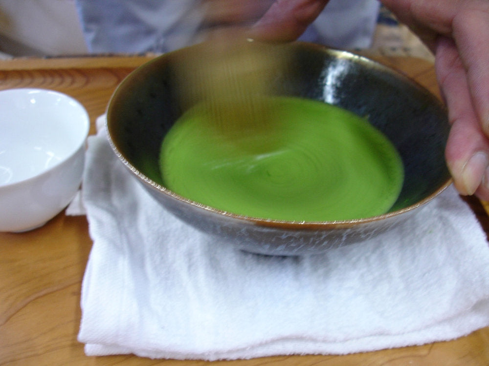 Electric matcha whisk from Japan serves up frothy green tea in seconds