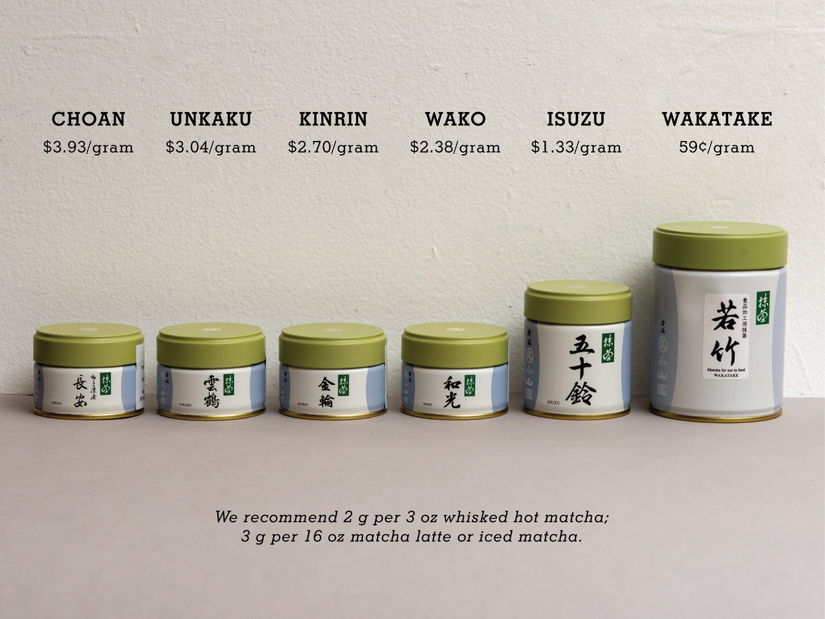 Isuzu Matcha, Marukyu Koyamaen - Thin Tea Grade