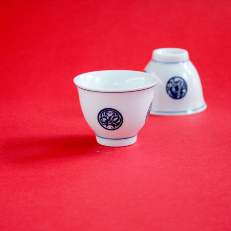 Celestial protector teacup for gongfu tea