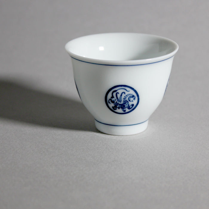 Celestial protector teacup for gongfu tea