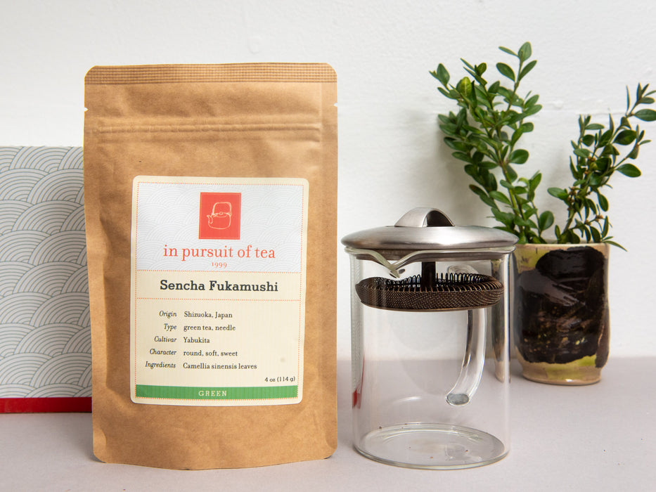 Sencha adventure tea gift set
