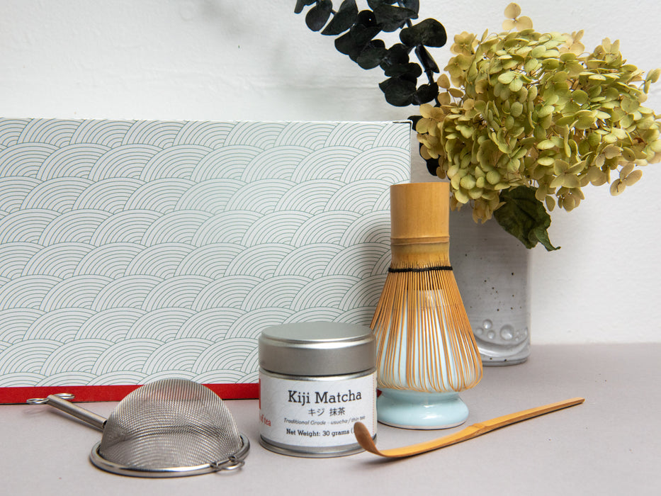 Matcha green tea gift set