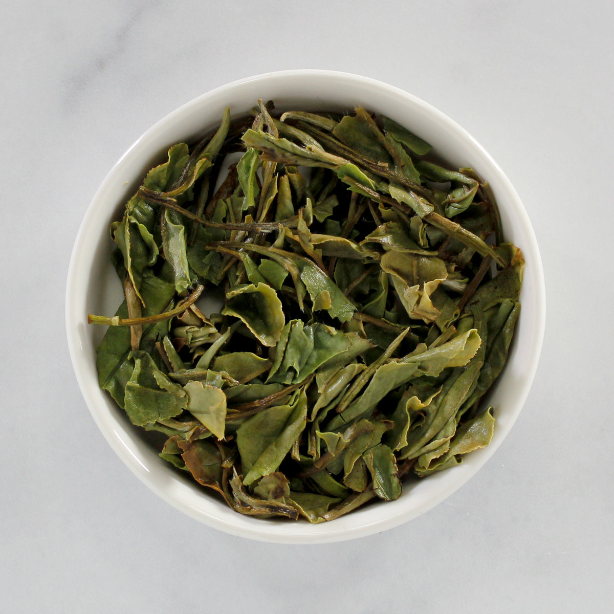 White Peony Bai Mudan - spent leaves