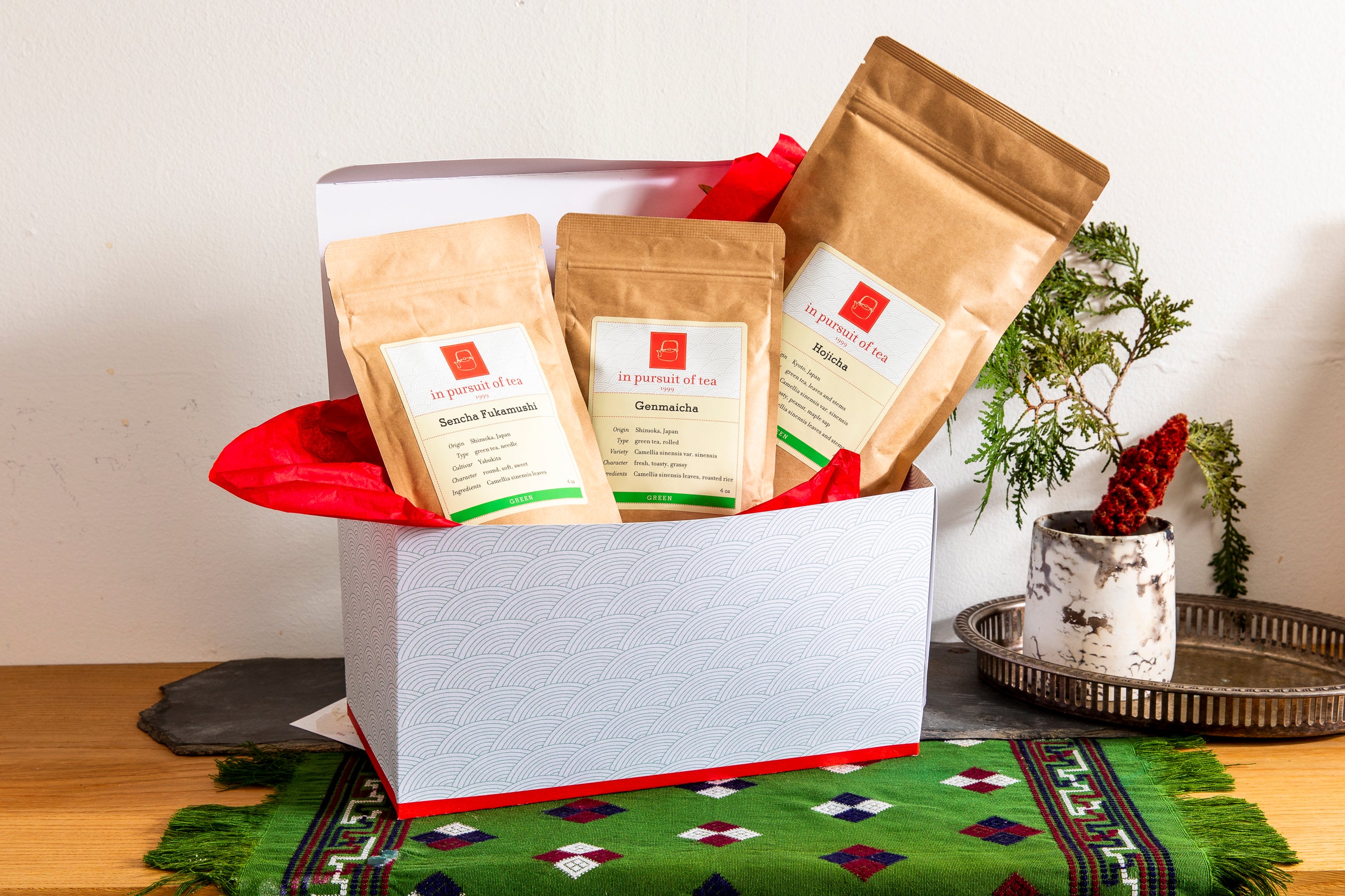 Green Teas of Japan Gift Set In Pursuit of Tea