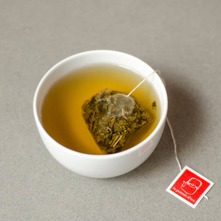 Lemon Verbena Teabags brewing