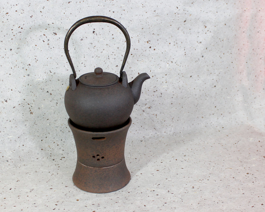 Clay Tea Kettle (8 oz) and Brazier