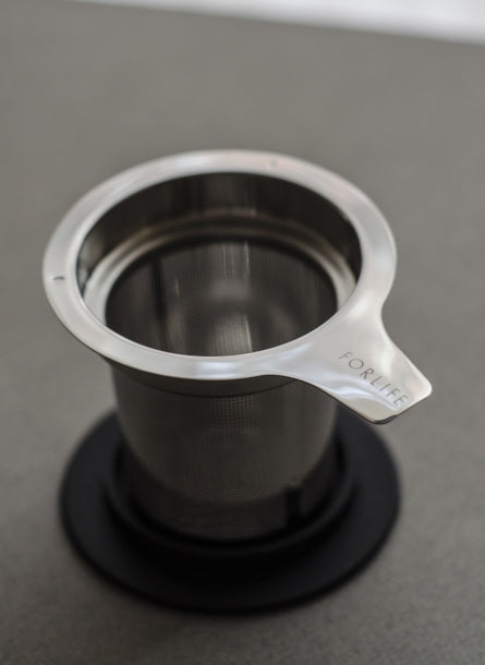 Extra-Fine Infuser with Stainless Lid Off