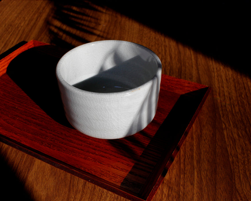 Gray Chawan Matcha Bowl