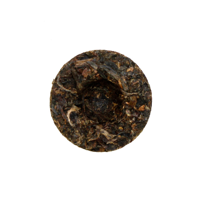 Sheng Cupcake Pu-erh Tea sample single puck