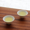 White Porcelain Cups, Set of Two (1 oz) - tea drinking