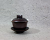 Wine-Dark Red Glazed Gaiwan